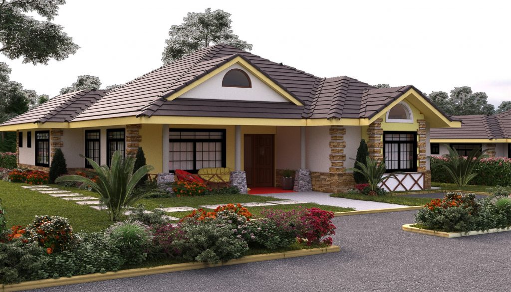 Modern 3 Bedroom House Plan In Kenya